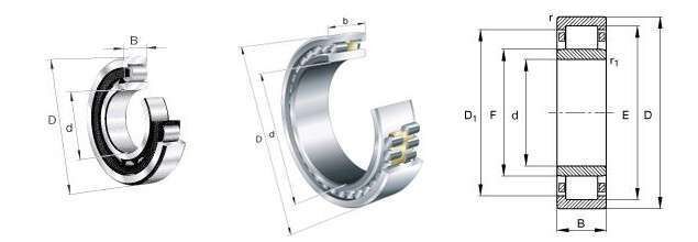 Skf Nj 209Ec Bearing 1 SKF NJ 209EC Bearing